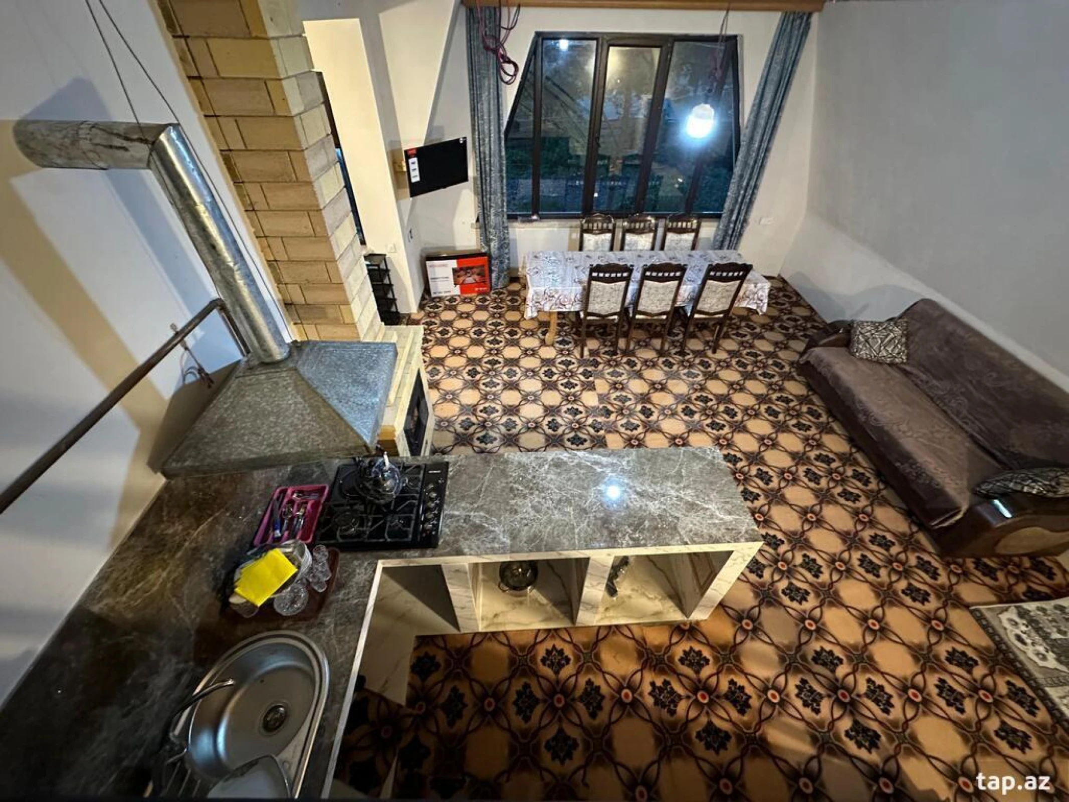 Kirayə verilir 4 otaqlı həyət evi