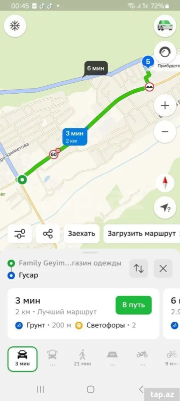 Kirayə verilir 2 otaqlı həyət evi