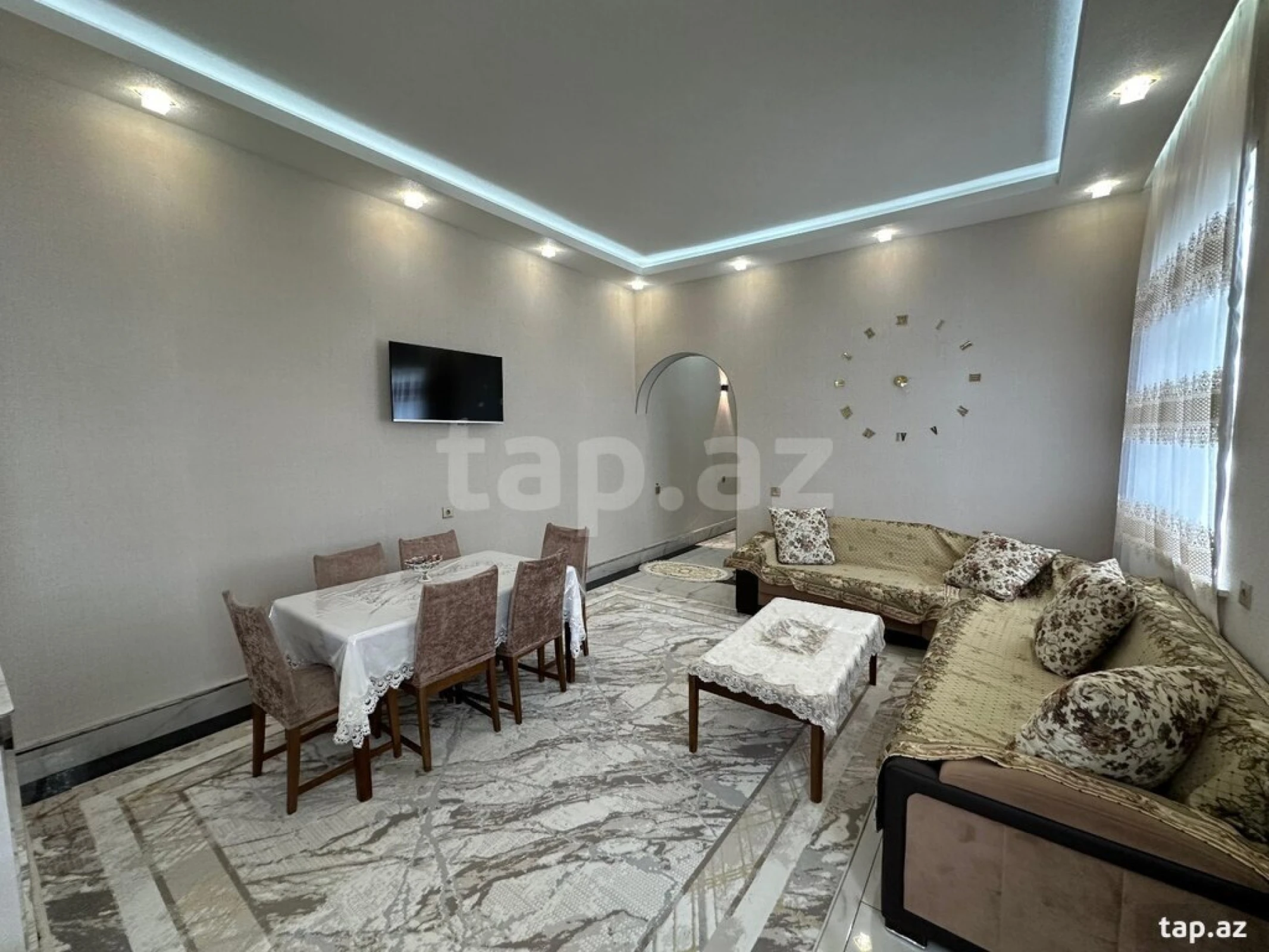 Kirayə verilir 3 otaqlı həyət evi