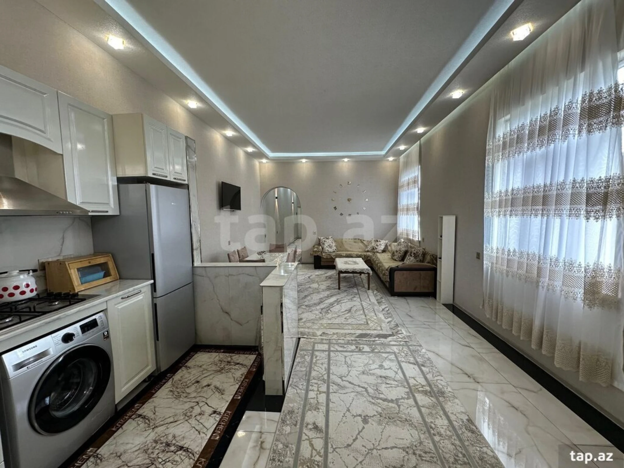 Kirayə verilir 3 otaqlı həyət evi