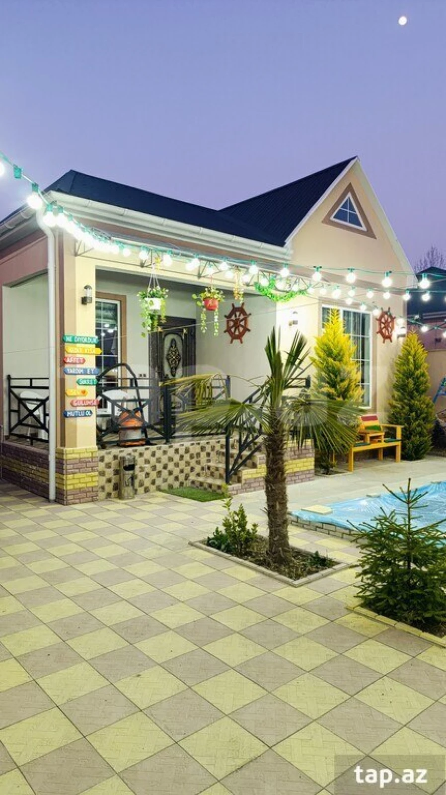 Kirayə verilir 2 otaqlı həyət evi