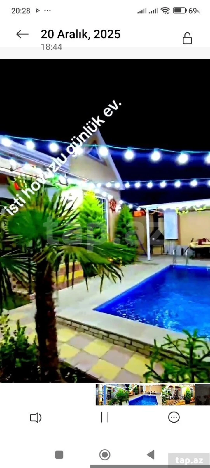 Kirayə verilir 2 otaqlı həyət evi