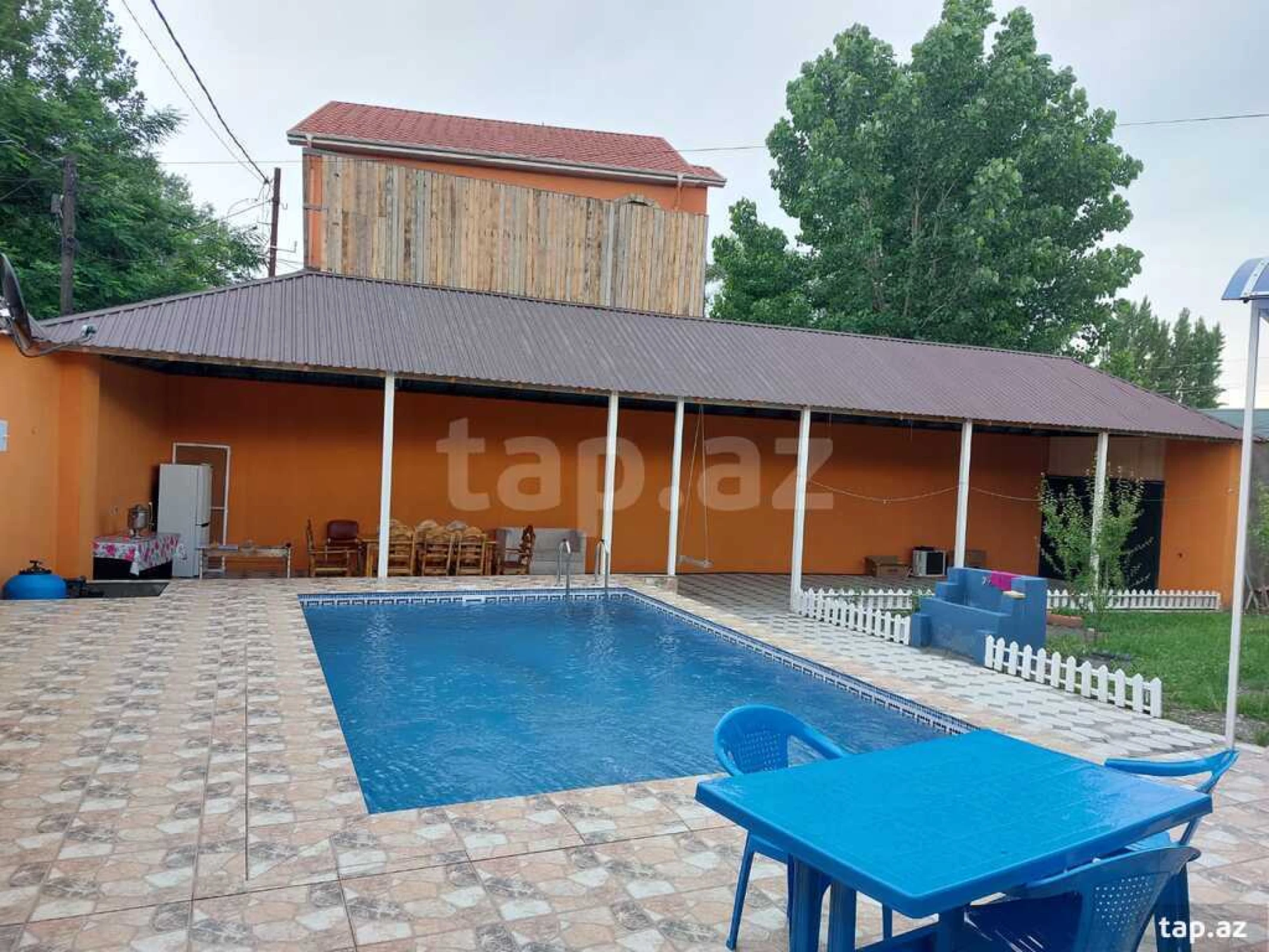 Kirayə verilir 4 otaqlı həyət evi