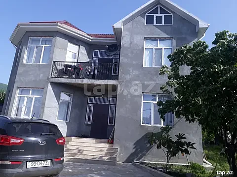 Kirayə verilir 4 otaqlı həyət evi 120 m² — Oğuz 4 otaq 120.00 m²