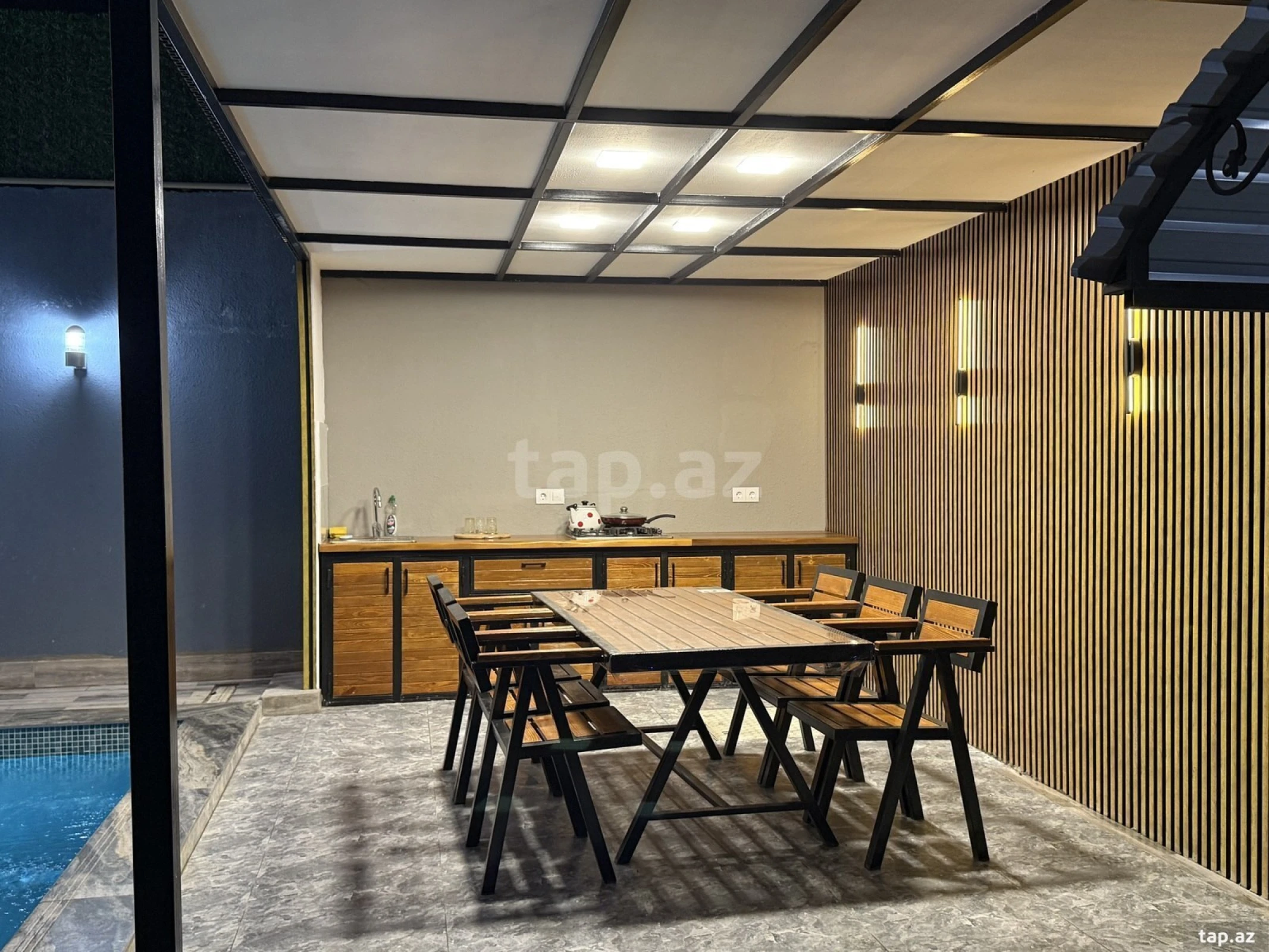 Kirayə verilir 4 otaqlı həyət evi