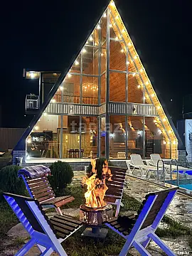 Kirayə verilir 4 otaqlı həyət evi — Qəbələ 4 otaq