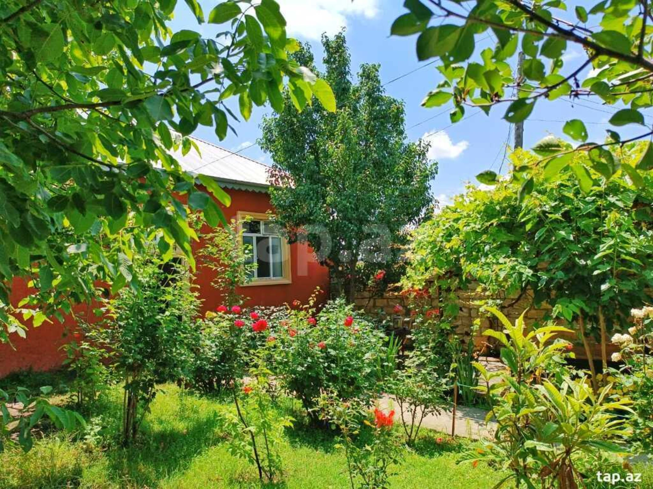 Kirayə verilir 3 otaqlı həyət evi