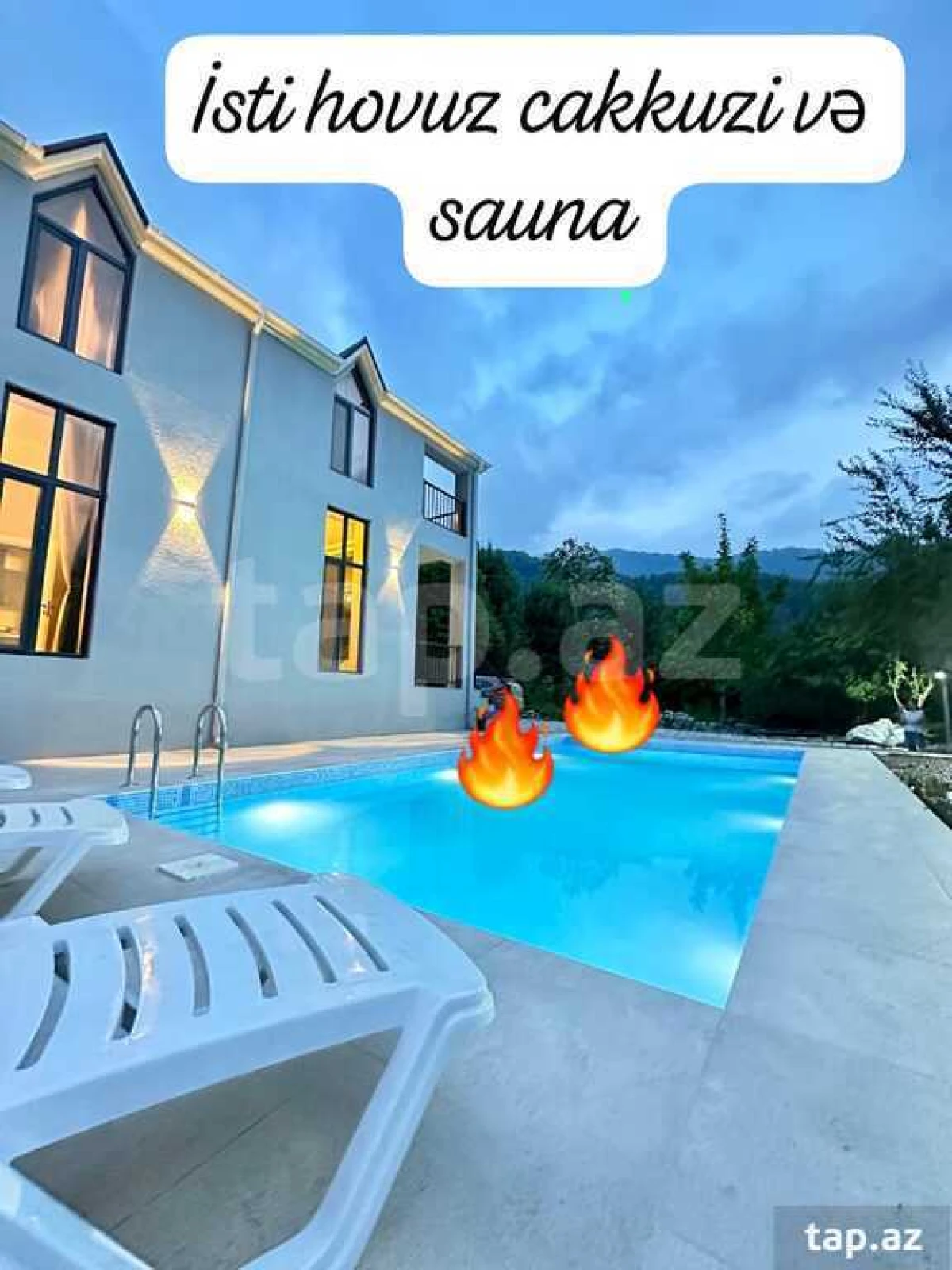 Kirayə verilir 4 otaqlı həyət evi