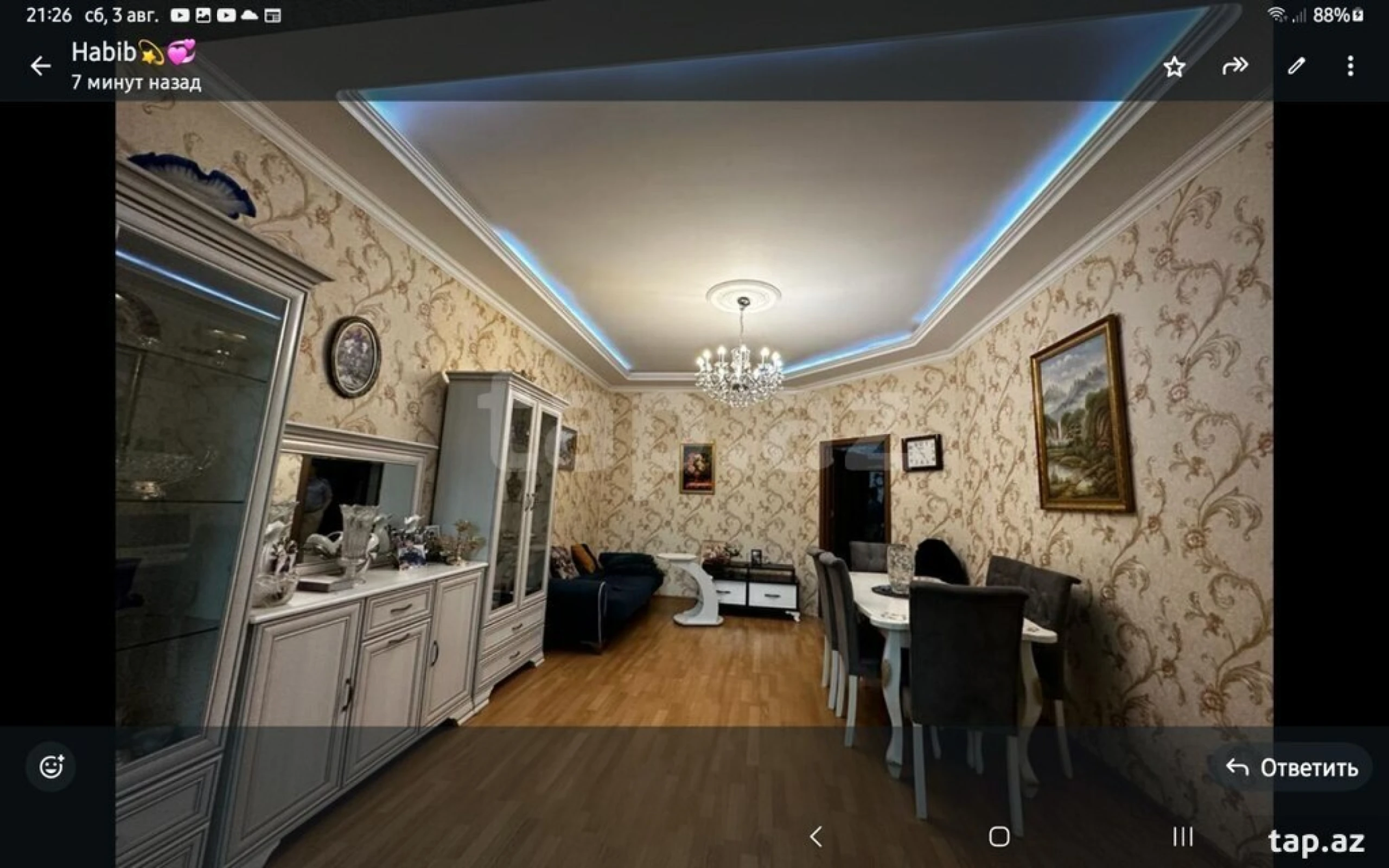 Satılır 2 otaqlı yeni tikili 90 m²