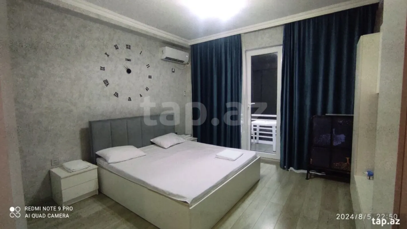 Kirayə verilir 2 otaqlı yeni tikili 47 m²