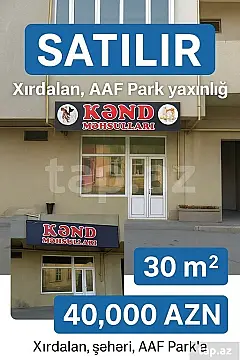 Satılır obyekt — Xırdalan, Xırdalan