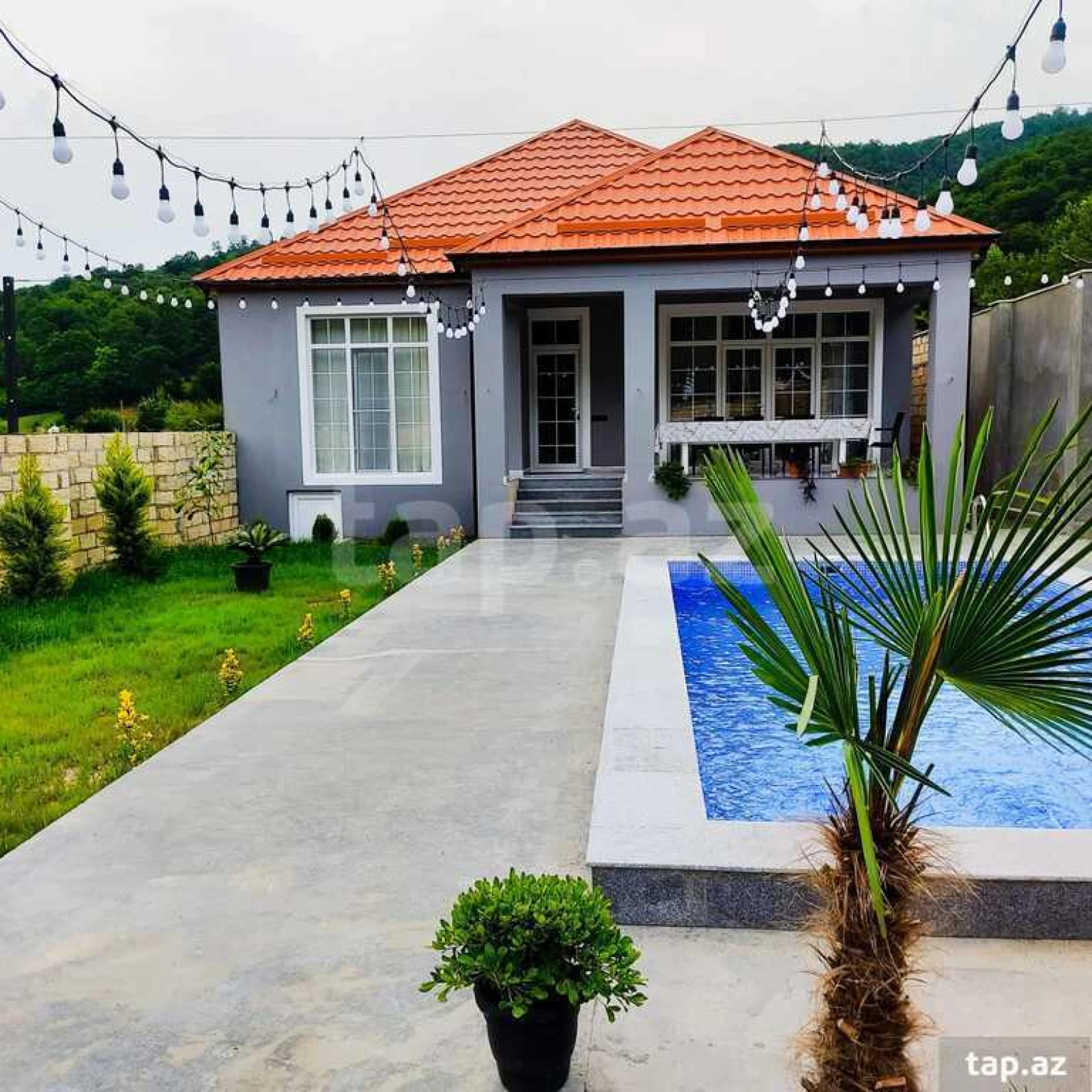 Kirayə verilir 4 otaqlı həyət evi