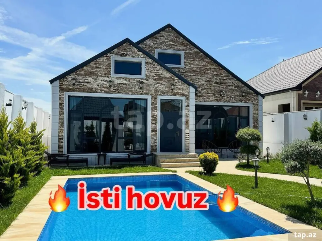 Kirayə verilir 4 otaqlı həyət evi