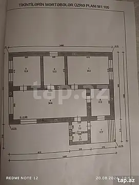 Satılır 4 otaqlı həyət evi