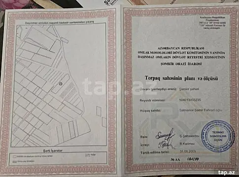 Satılır torpaq sahəsi