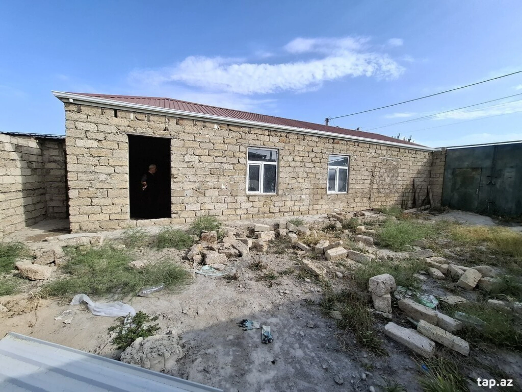 Satılır 2 otaqlı həyət evi