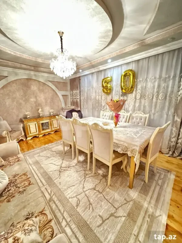 Satılır 5 otaqlı mənzil 92 m²