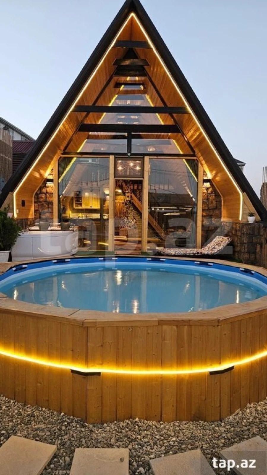 Kirayə verilir 3 otaqlı həyət evi