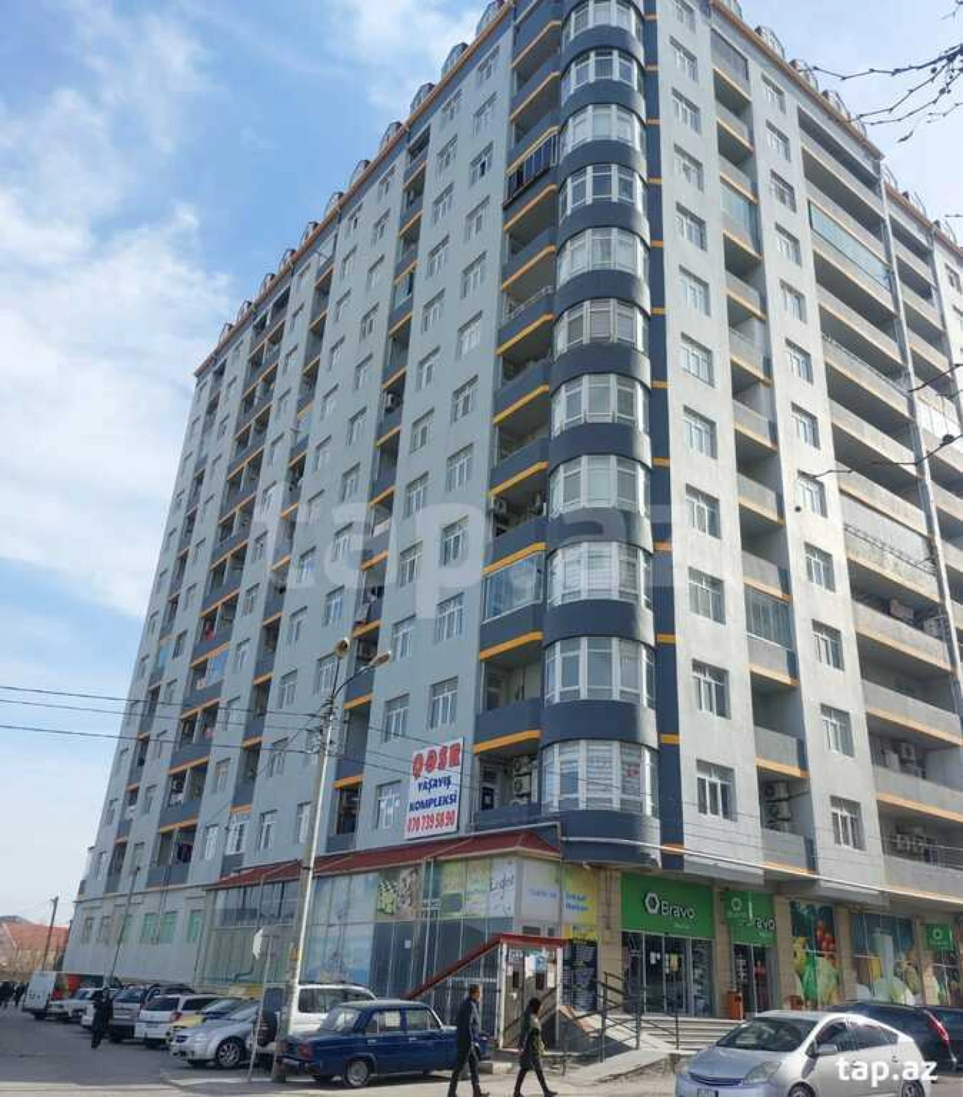 Satılır 3 otaqlı yeni tikili 64 m²