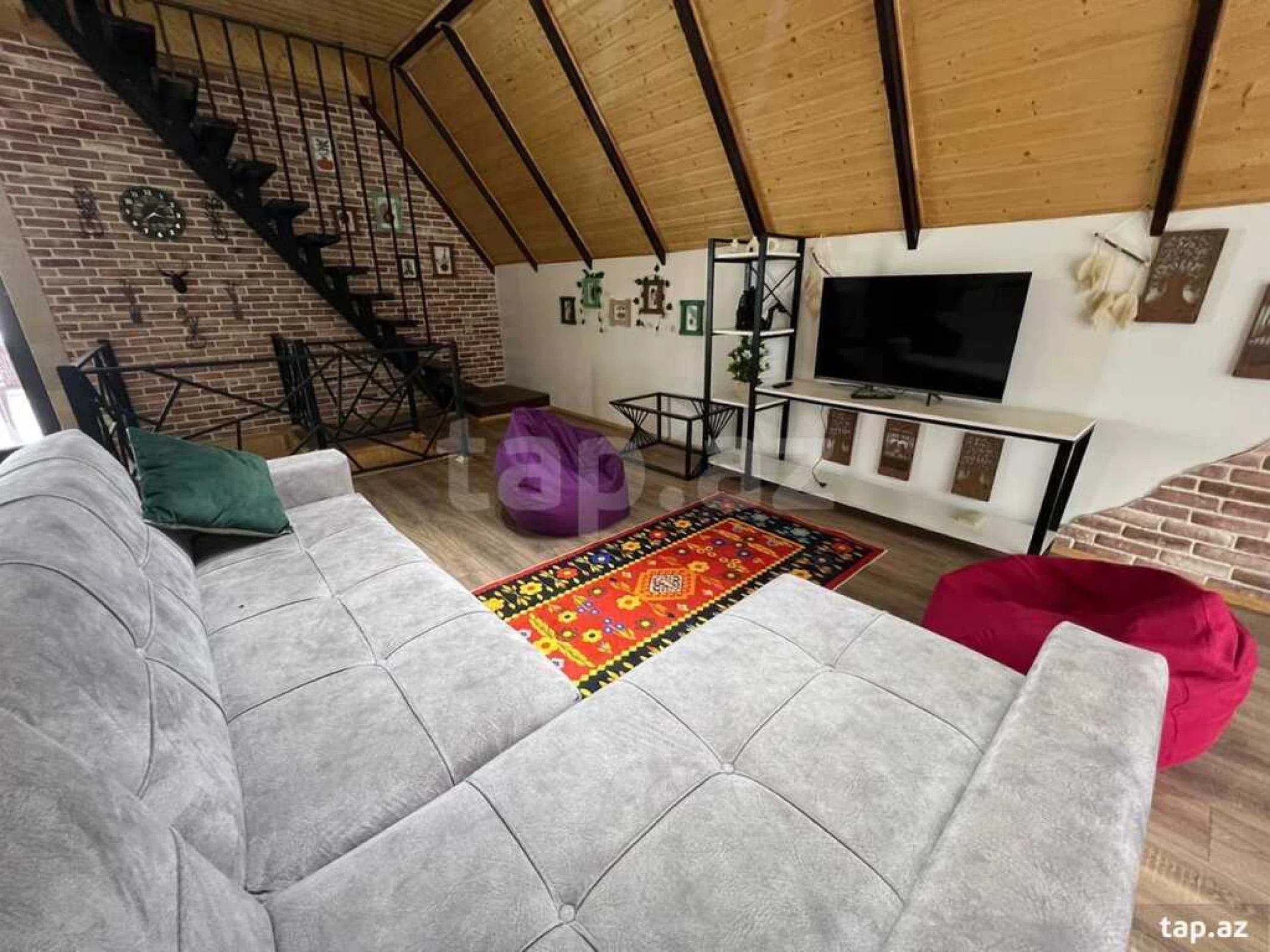 Kirayə verilir 4 otaqlı həyət evi