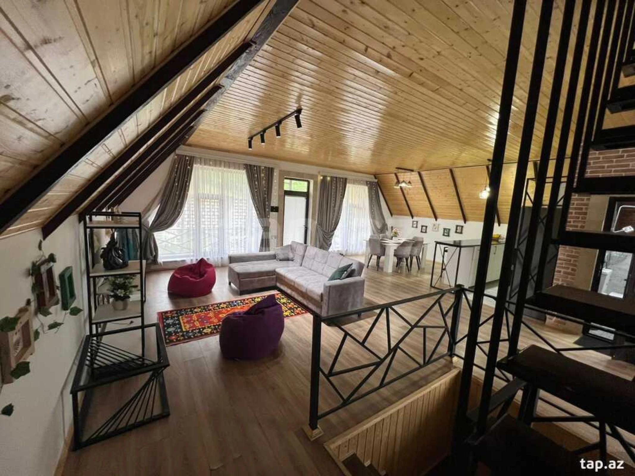 Kirayə verilir 4 otaqlı həyət evi