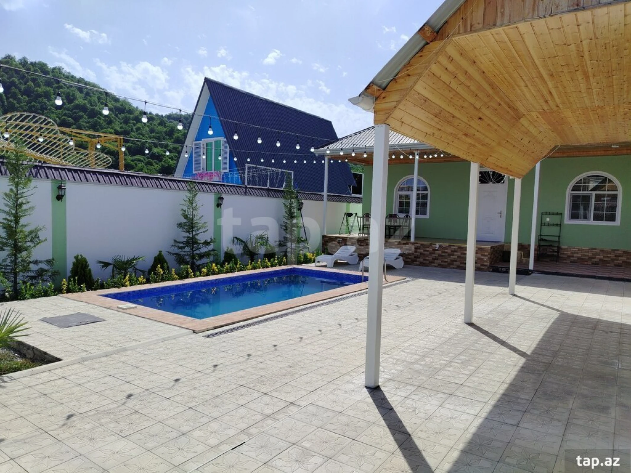 Kirayə verilir 2 otaqlı həyət evi 60 m²