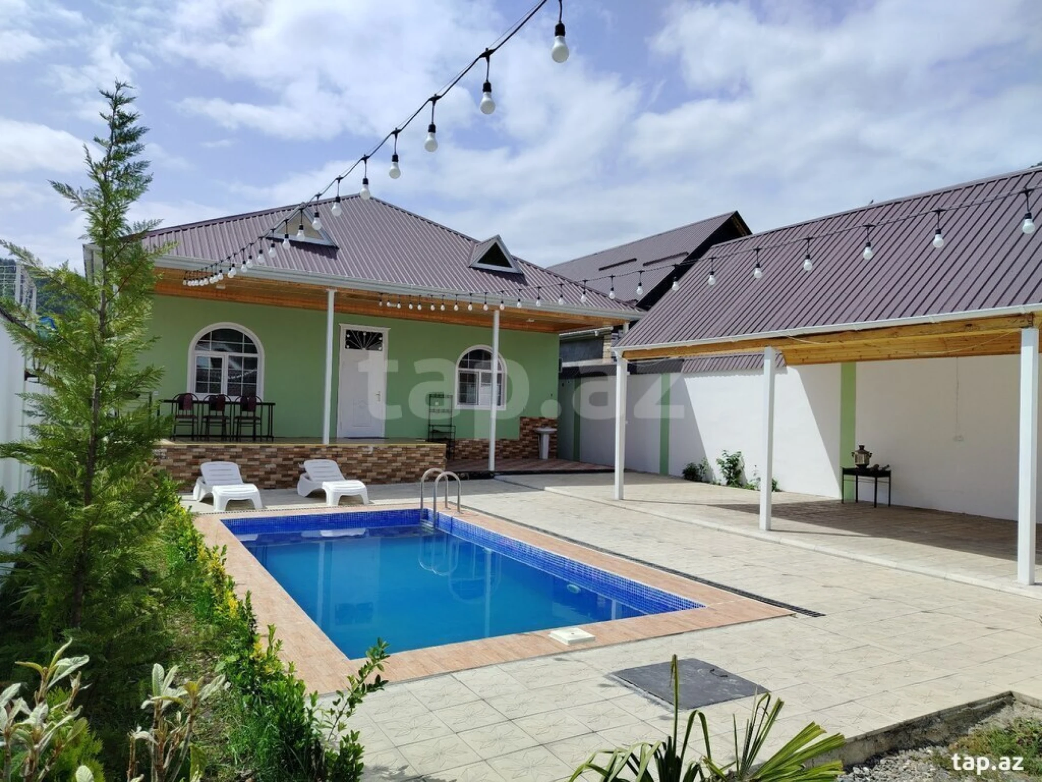 Kirayə verilir 2 otaqlı həyət evi 60 m²