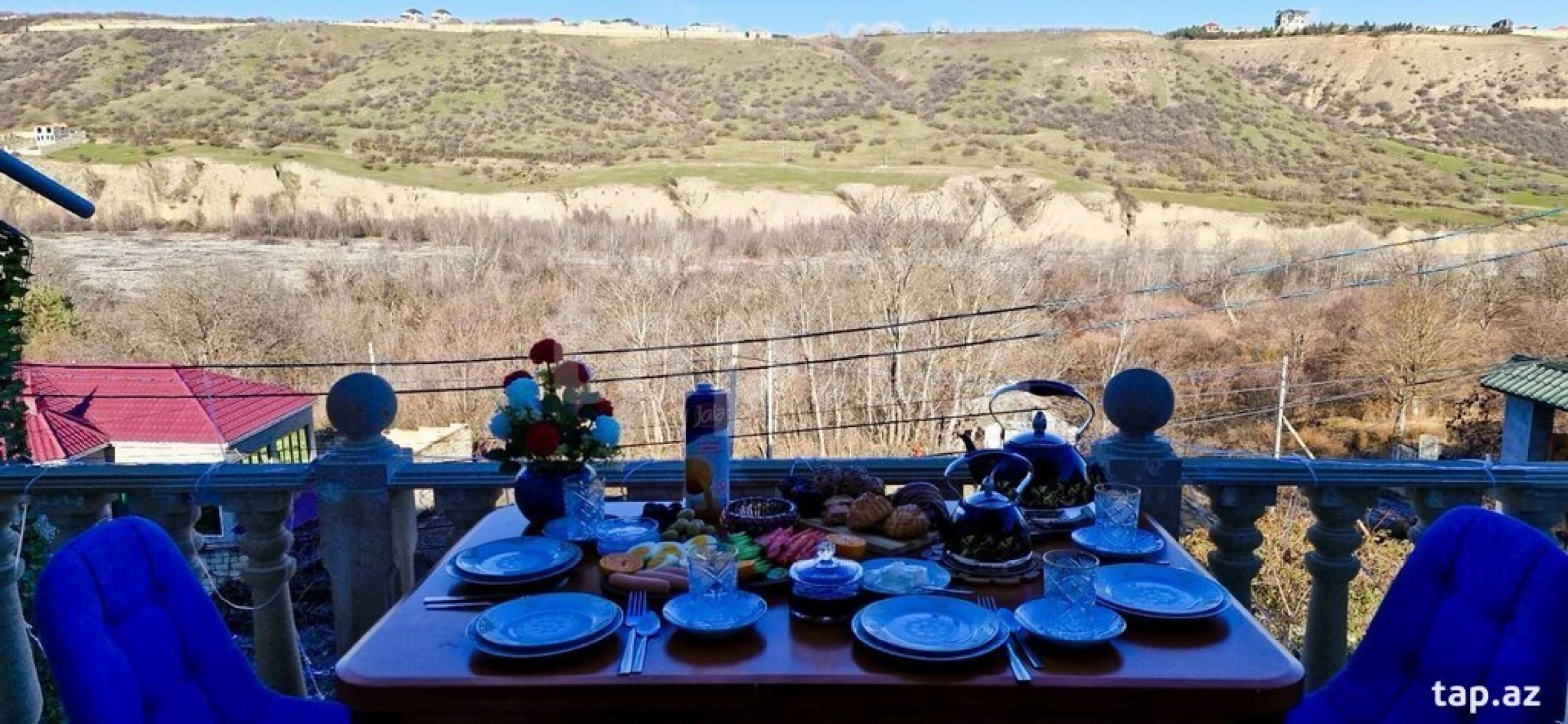 Kirayə verilir 4 otaqlı həyət evi