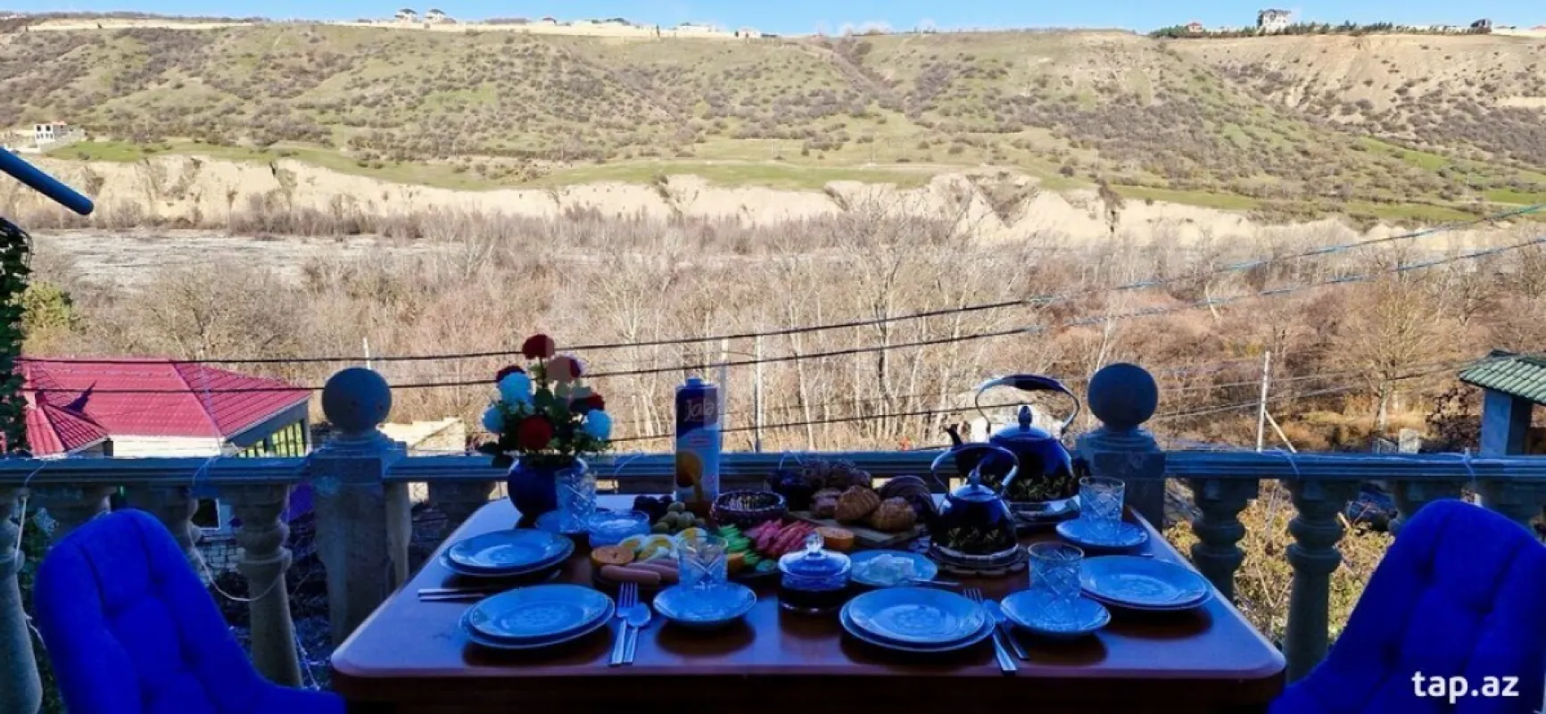 Kirayə verilir 4 otaqlı həyət evi