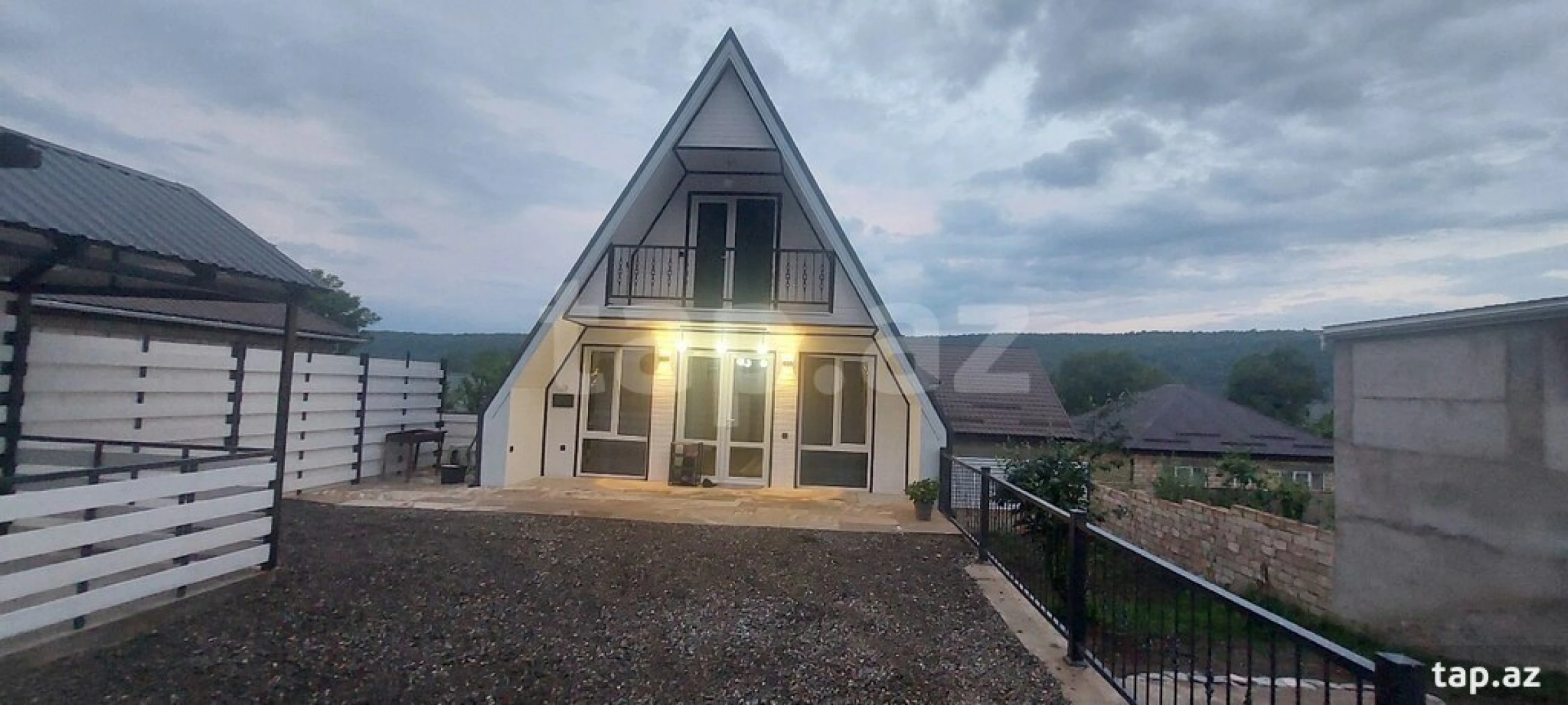 Kirayə verilir 3 otaqlı həyət evi