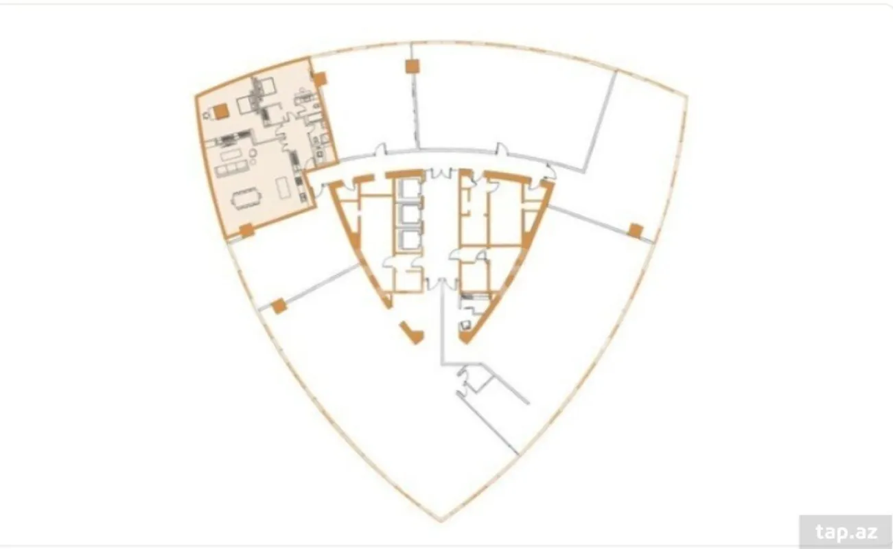 Satılır 3 otaqlı yeni tikili 173 m²