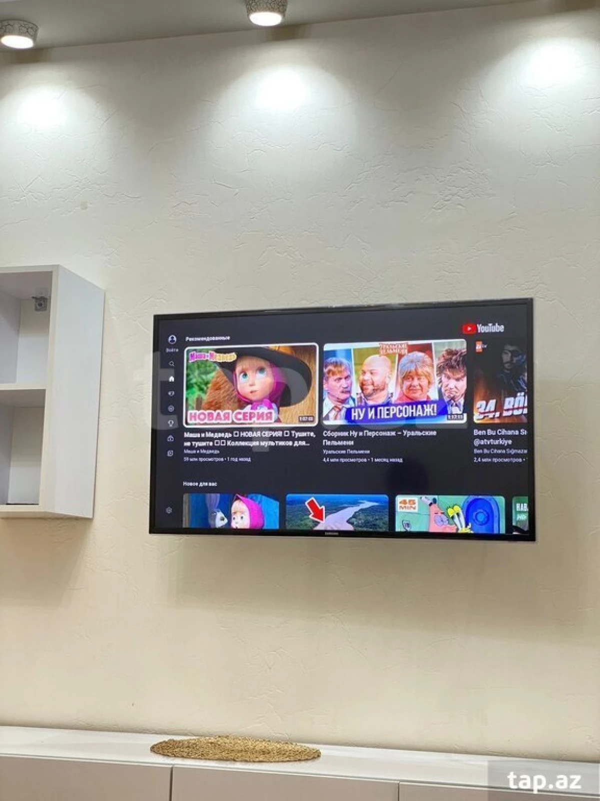 Kirayə verilir 3 otaqlı yeni tikili 80 m²