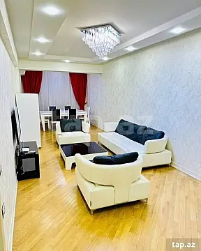 Kirayə verilir 2 otaqlı yeni tikili 90 m² — Bakı, Nizami 2 otaq 90.00 m²