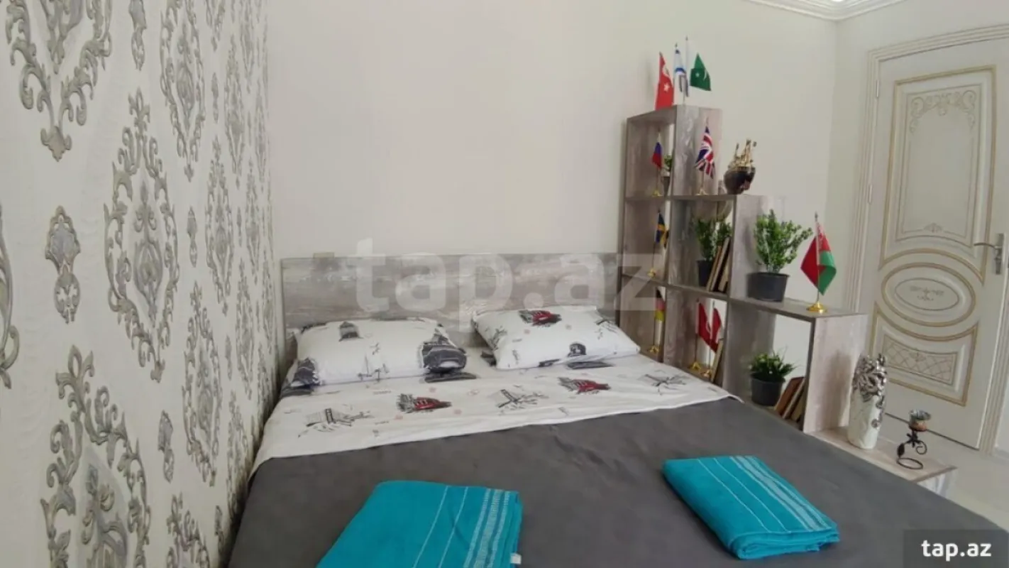 Kirayə verilir 1 otaqlı mənzil 48 m²