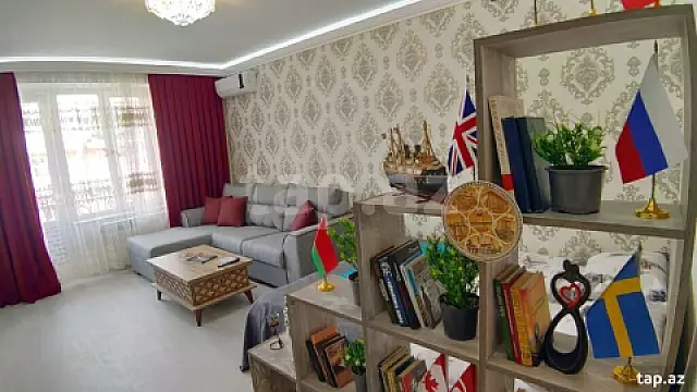 Kirayə verilir 1 otaqlı mənzil 48 m² — Bakı 1 otaq 48.00 m²