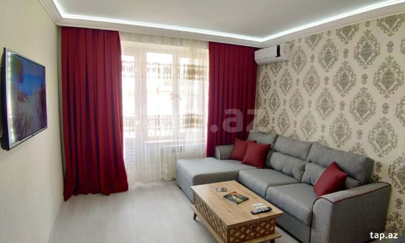 Kirayə verilir 1 otaqlı mənzil 48 m²