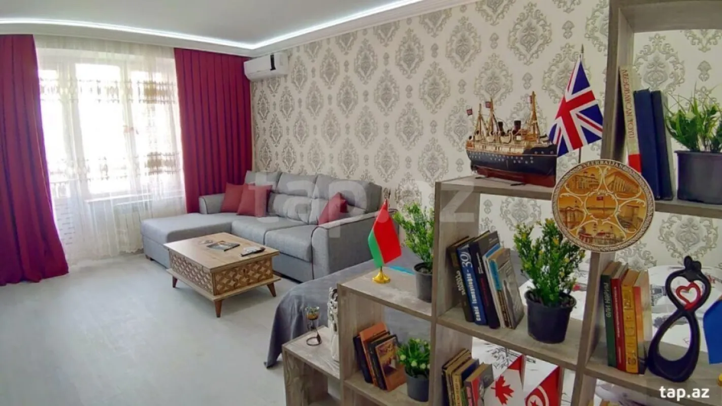 Kirayə verilir 1 otaqlı mənzil 48 m²