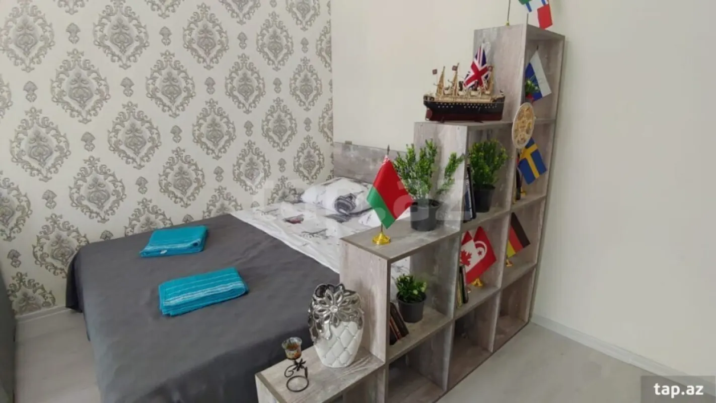 Kirayə verilir 1 otaqlı mənzil 48 m²