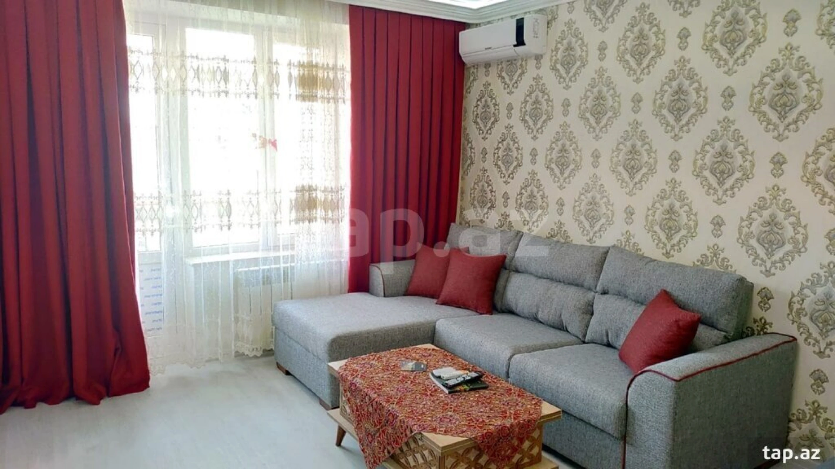Kirayə verilir 1 otaqlı mənzil 48 m²