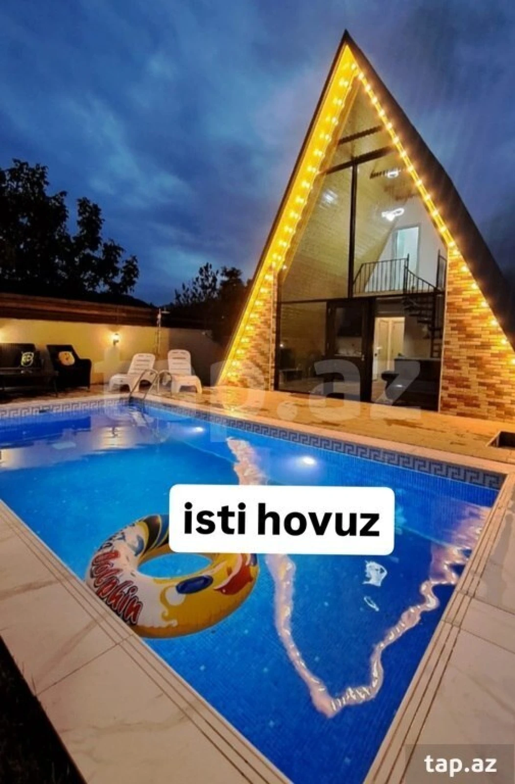 Kirayə verilir 3 otaqlı həyət evi
