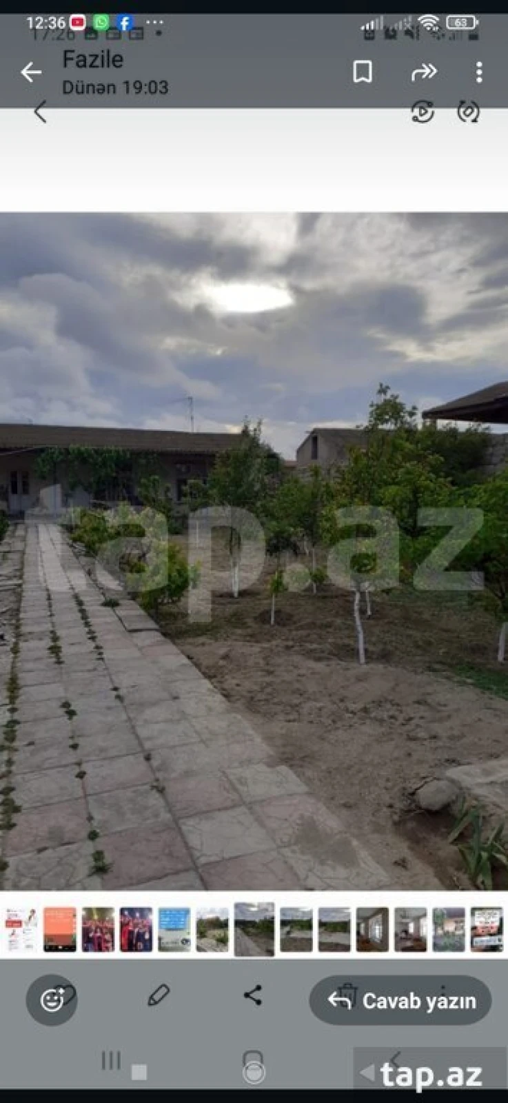 Satılır 4 otaqlı həyət evi