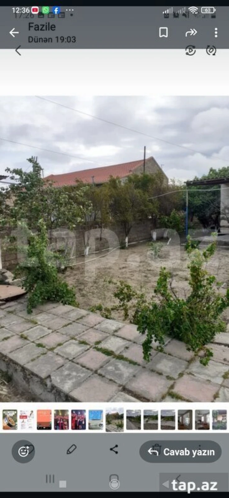 Satılır 4 otaqlı həyət evi