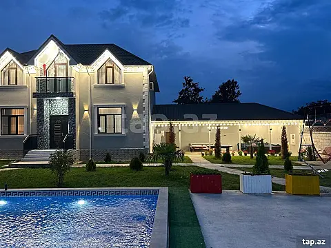 Kirayə verilir 4 otaqlı həyət evi — Qəbələ 4 otaq