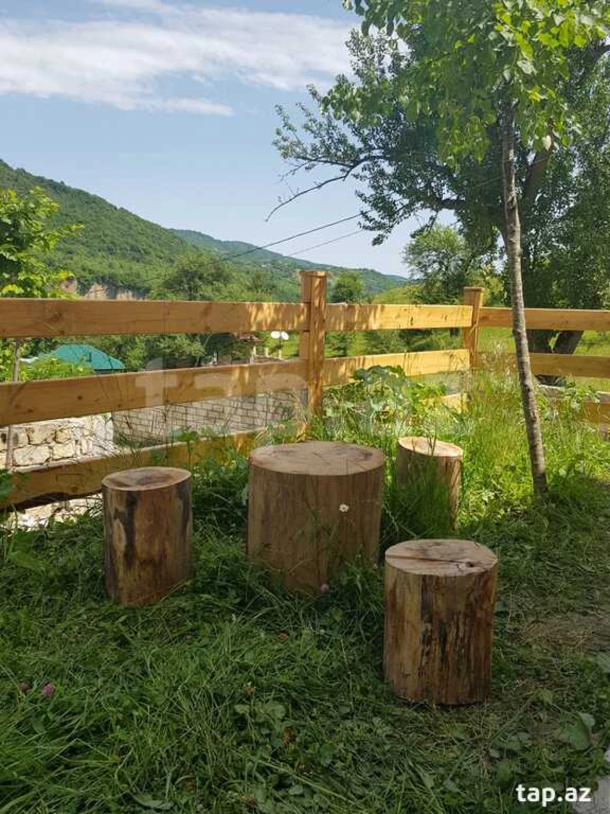 Kirayə verilir 3 otaqlı həyət evi