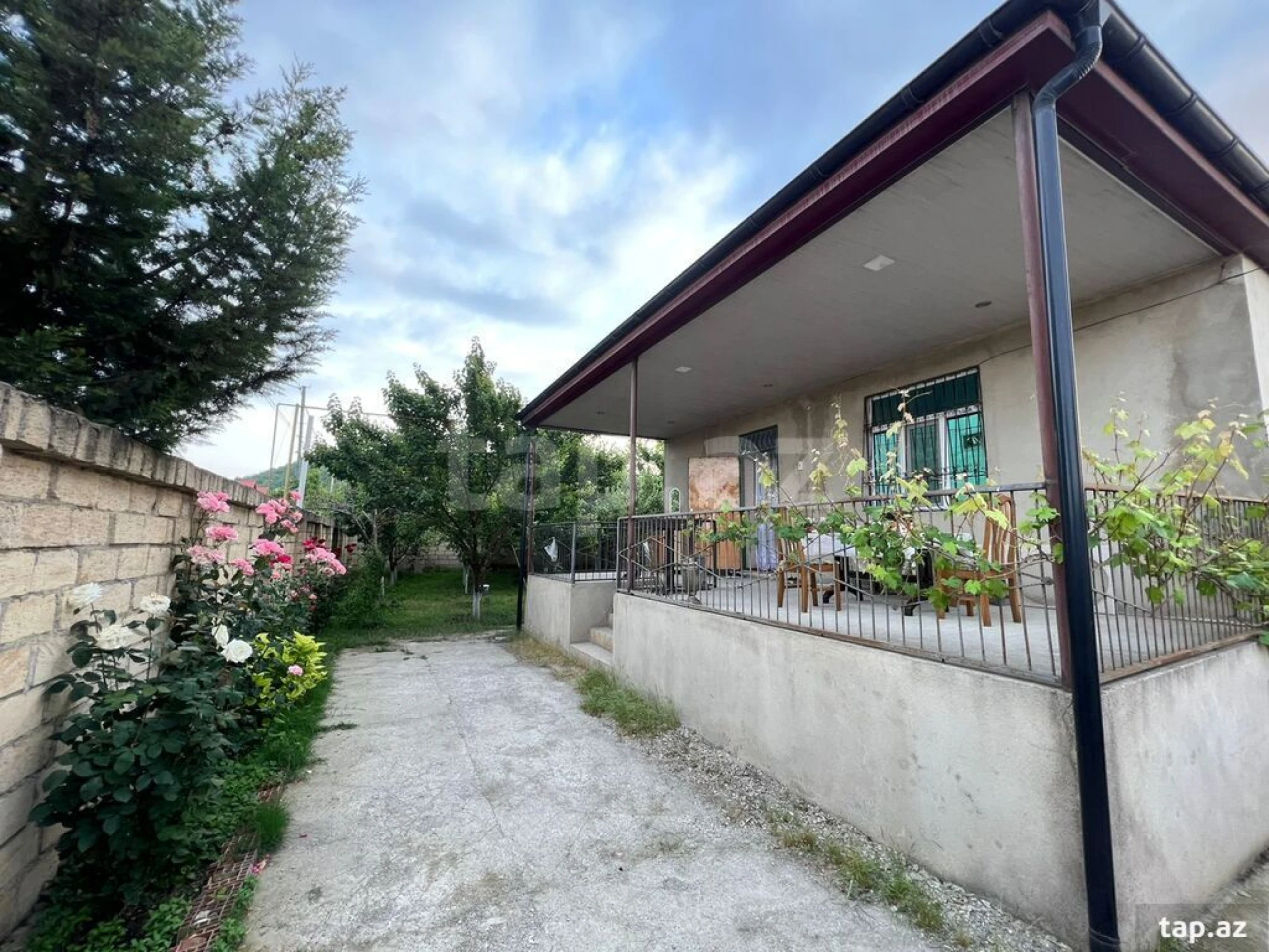 Kirayə verilir 3 otaqlı həyət evi