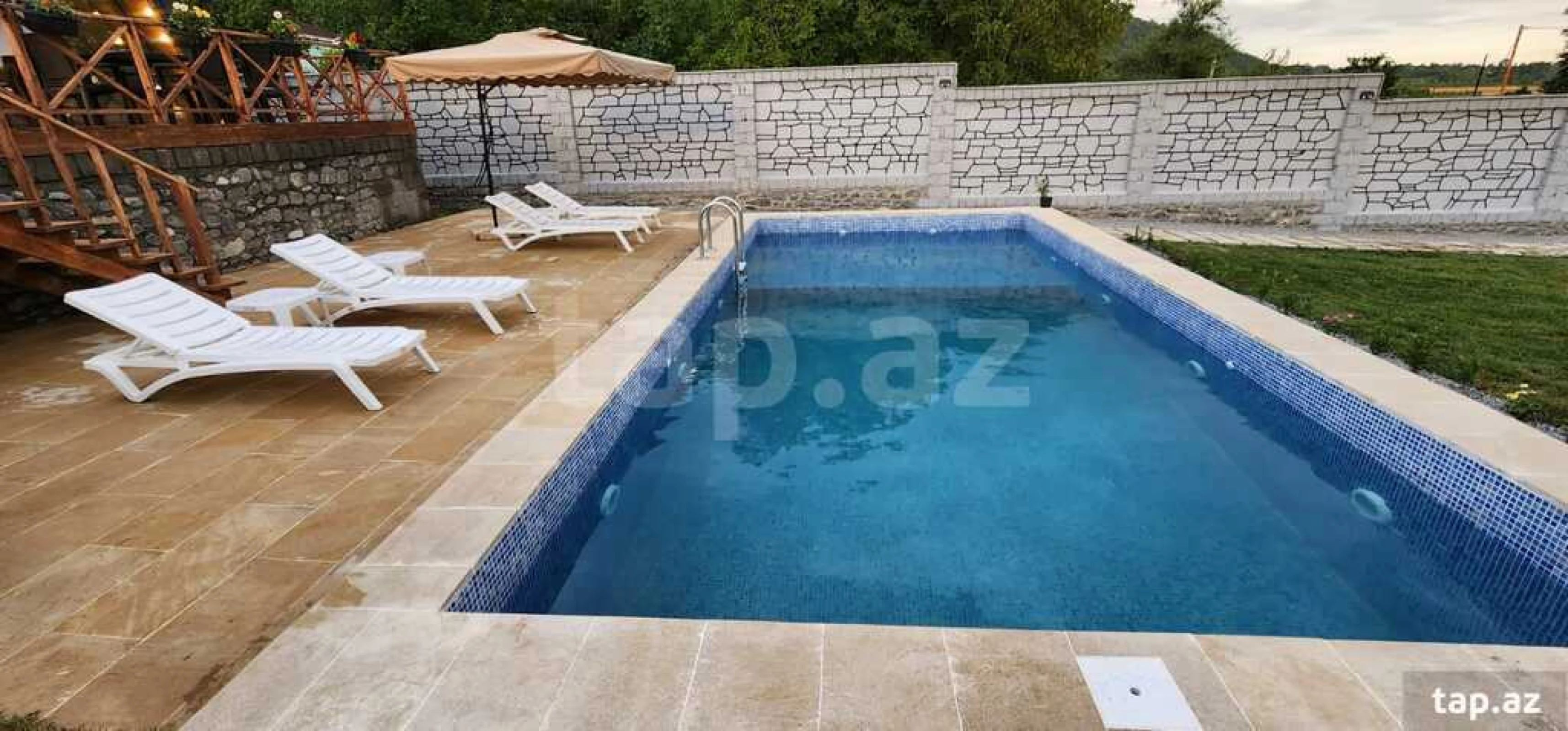 Kirayə verilir 3 otaqlı həyət evi