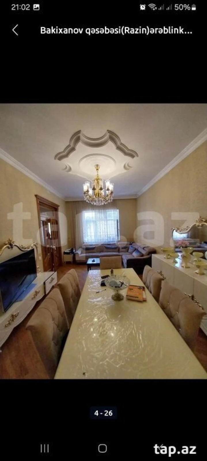 Satılır 4 otaqlı həyət evi 200 m²