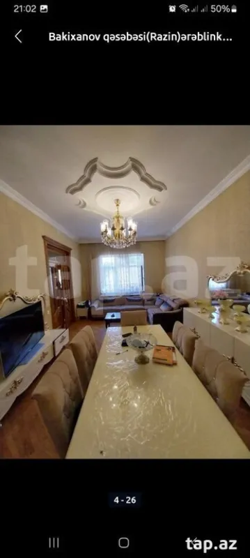 Satılır 4 otaqlı həyət evi 200 m²