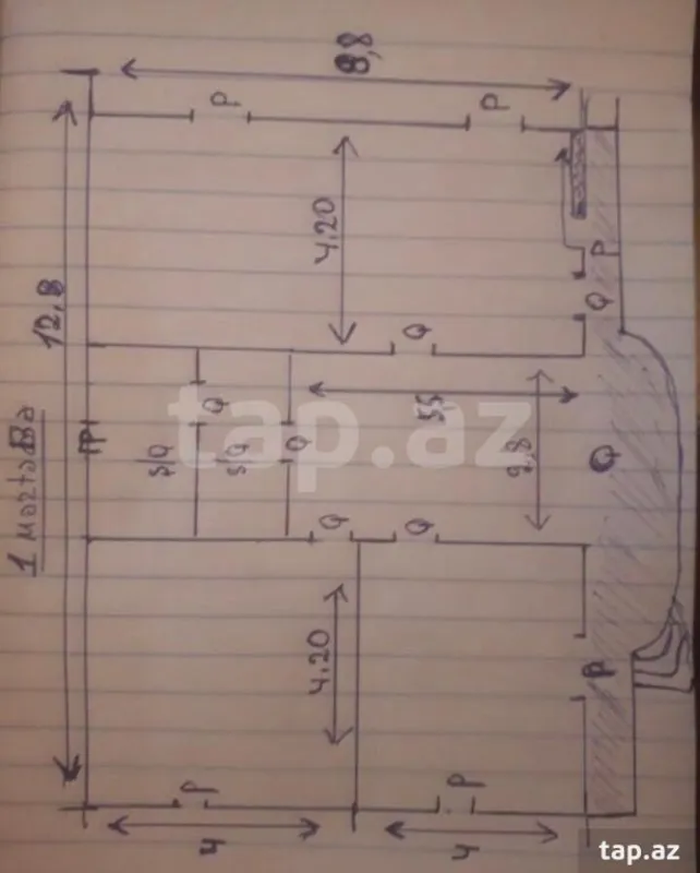 Satılır 10 otaqlı həyət evi