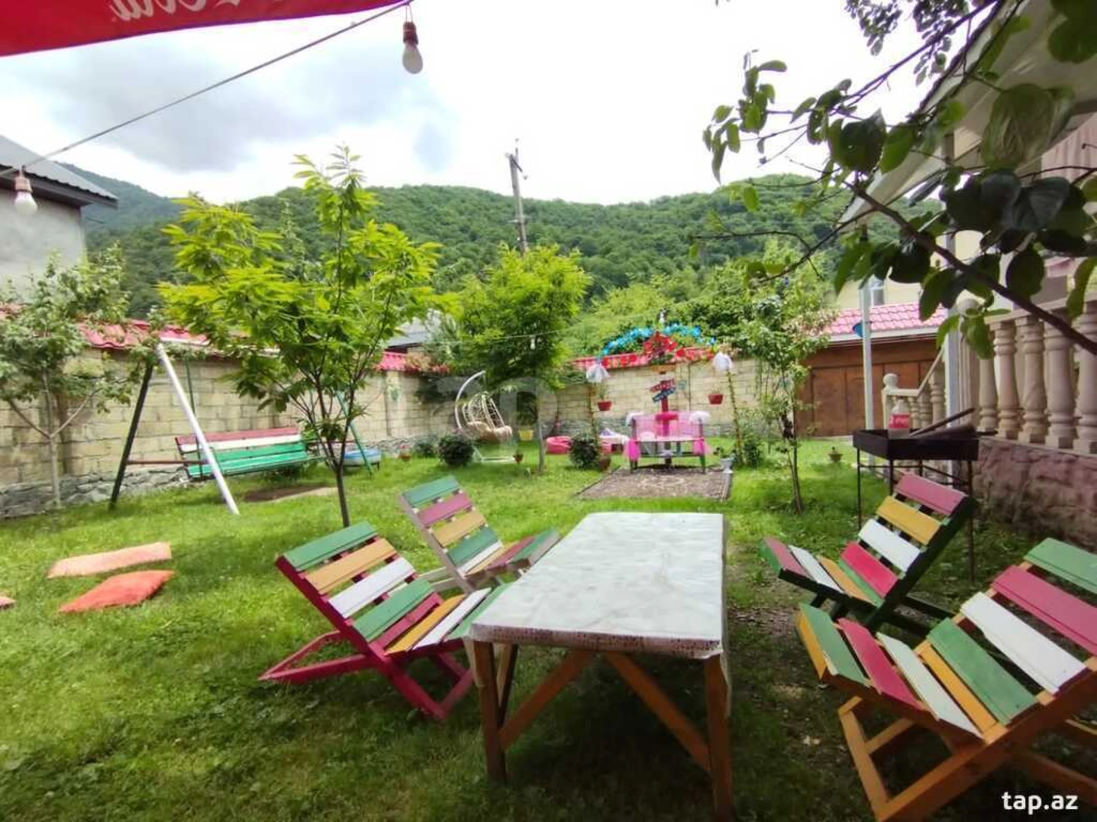 Kirayə verilir 4 otaqlı həyət evi